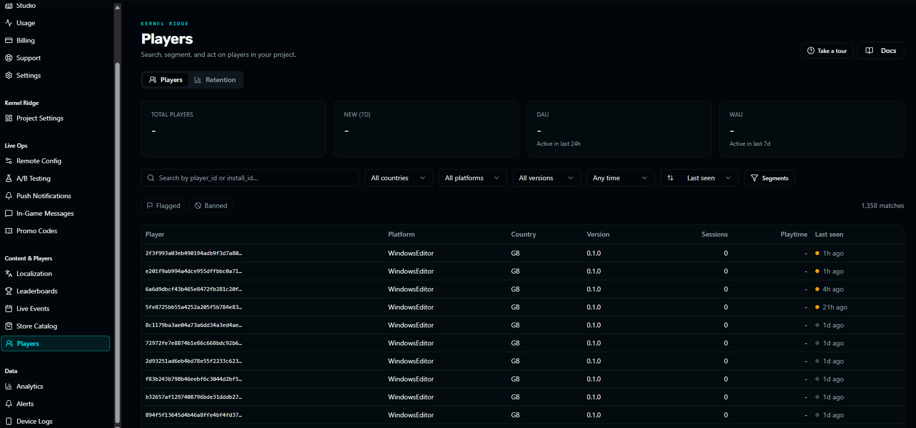 KalmForge Players screenshot